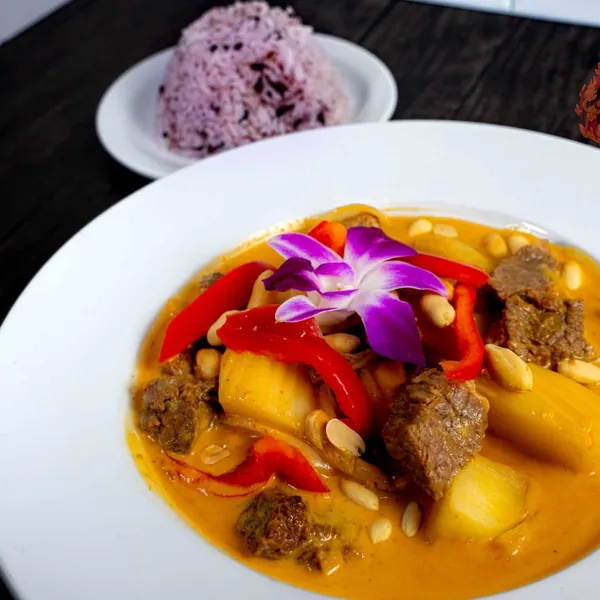 Bison Mussamun at Aloy Modern Thai Larimer