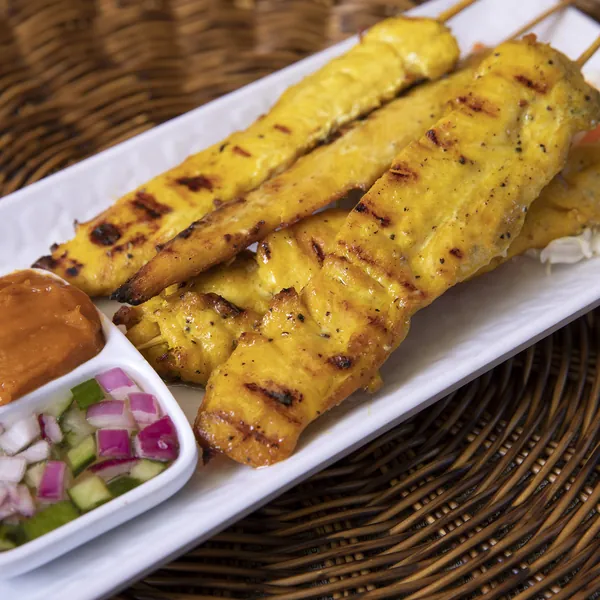 Chicken Satay at Aloy Modern Thai Larimer