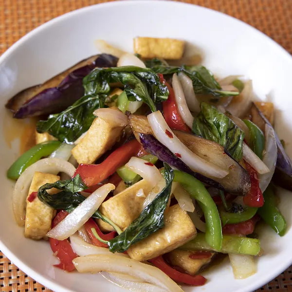 Eggplant Wok at Aloy Modern Thai Larimer
