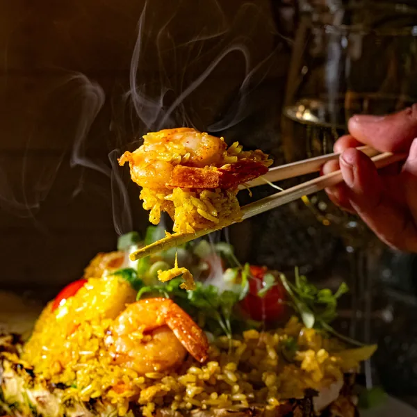 Fresh Pineapple Fried Rice at Aloy Modern Thai Larimer
