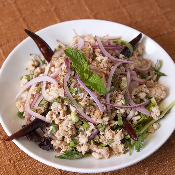Larb Salad at Aloy Modern Thai Larimer