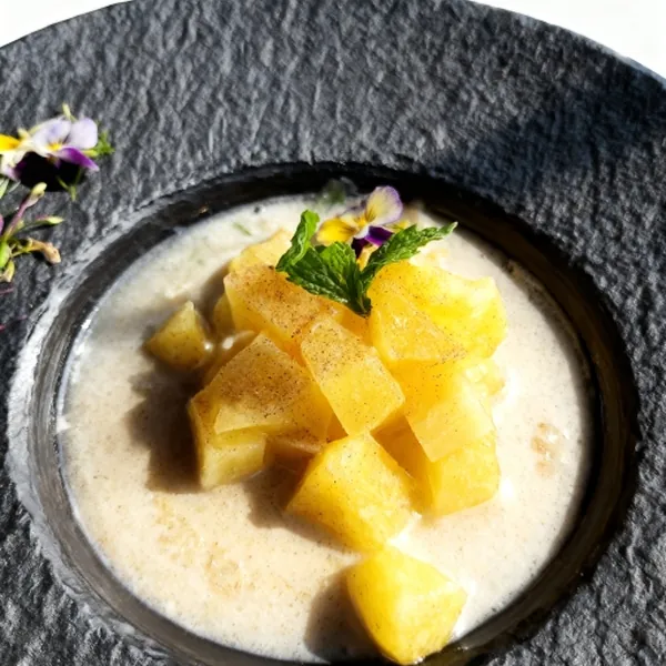 Pineapple Compote at Aloy Modern Thai Larimer
